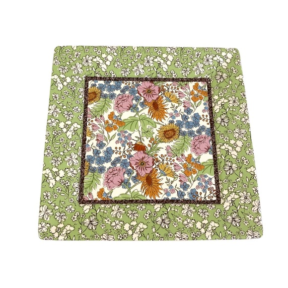222 Fifth Other - 222 Fifth PTS International Floral Revelry Pattern Square Plate